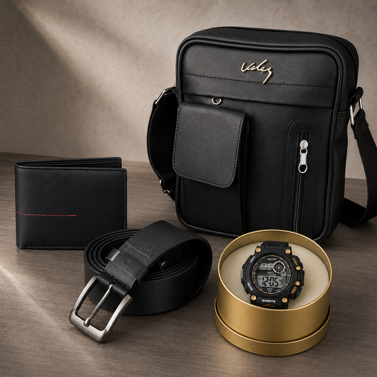 Set Galán Urbano 4 en 1 para hombres que cuidan su presencia.