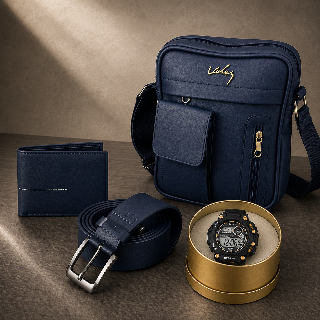 Set Galán Urbano 4 en 1 para hombres que cuidan su presencia.