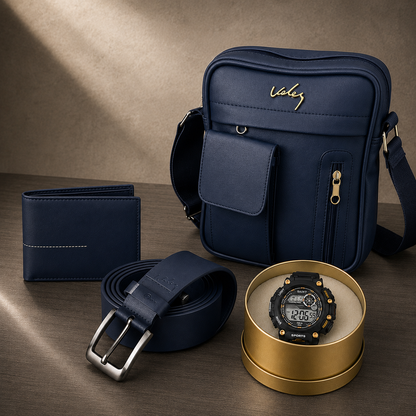 Set Galán Urbano 4 en 1 para hombres que cuidan su presencia.